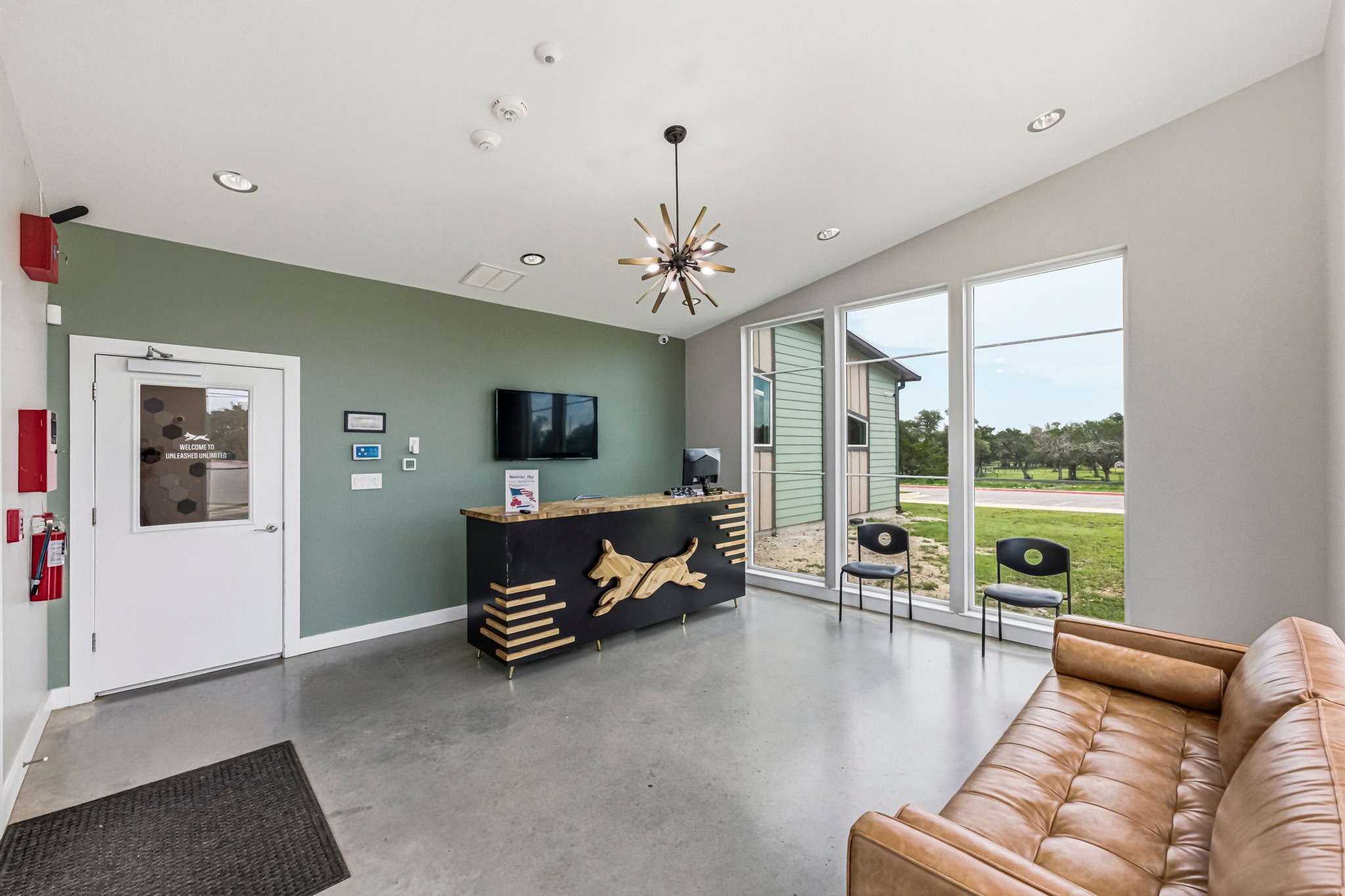 Reception — Custom Desk