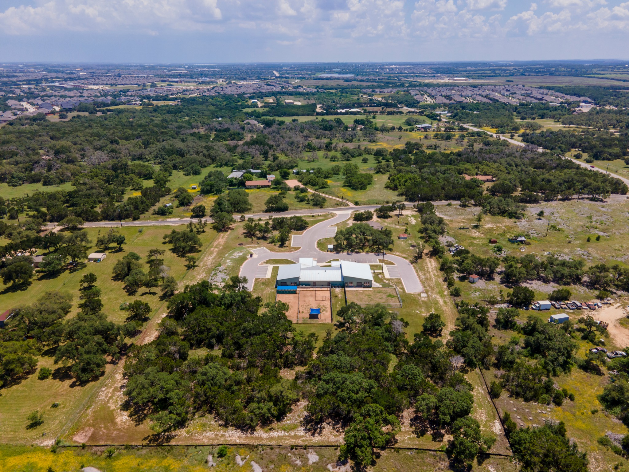 Aerial — South View