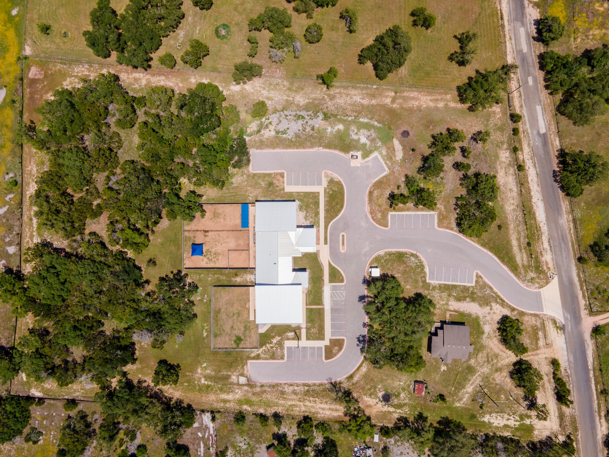 Aerial — Parking & Access